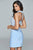 High Neck Sheath Dress 8071