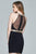 Halter Neck Sheath Dress 8073