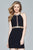 Halter Neck Sheath Dress 8073