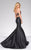 41630A Two-Piece Floral Mermaid Evening Gown