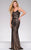41790A Embellished Sweetheart Sheath Gown