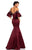 Johnathan Kayne - 8075 Beaded Off Shoulder Mermaid Dress In Red