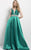 Off the Shoulder Satin Prom Ballgown 45135
