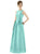 ALFRED SUNG -BRIDESMAID DRESS IN COASTAL  D661