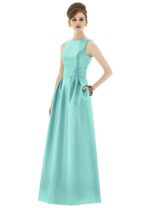 D661 Bridesmaid Dress in COASTAL