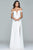 Faviana Off Shoulder Sweetheart A-Line Gown 8088 In Ivory