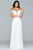 Faviana Off Shoulder Sweetheart A-Line Gown 8088 In Ivory