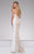 35182A Lace Sweetheart Sheath Dress