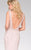 36094A Bejeweled Plunging Neck Evening Gown