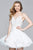 Beaded Cocktail Dress 8091