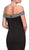 Eureka Fashion - 8100 Embellished Off-Shoulder Mermaid Dress in Black