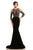 Johnathan Kayne - 8102 Beaded Jewel Mermaid Dress in Black