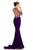 Johnathan Kayne - 8102 Beaded Jewel Mermaid Dress in Purple
