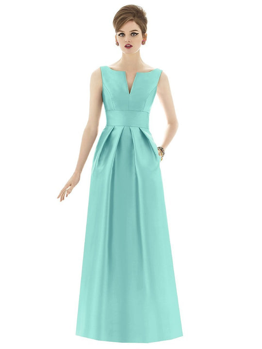 D655 Bridesmaid Dress in COASTAL