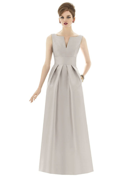 D655 Bridesmaid Dress in Oyster