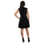 Jessica Simpson - JS4B6549 Faux Leather A-line Dress in Black