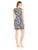 Taylor - Embellished Jewel Cocktail Dress 8751M in Blue and White