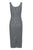 Alex Evenings - 81122096 Knee Length Scoop Lace Dress with Jacket In Gray