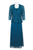 Alex Evenings - 81122131 Two-Piece Sequined Lace Dress with Jacket In Blue