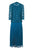 Alex Evenings - 81122131 Two-Piece Sequined Lace Dress with Jacket In Blue