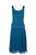 Alex Evenings - 8112213 Mock Two-Piece Sequined Lace Dress with Jacket In Blue