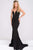 Strapless Plunging Sweetheart Neck Dress JVN31607