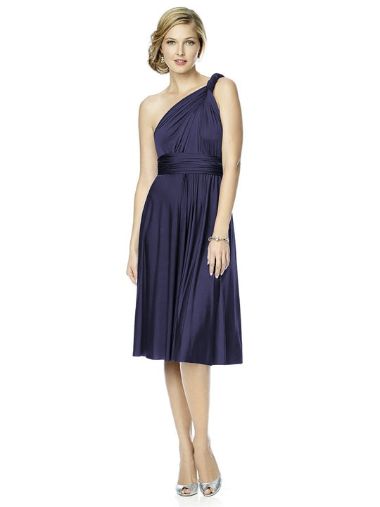 MJ-TWIST1 Dress in Amethyst