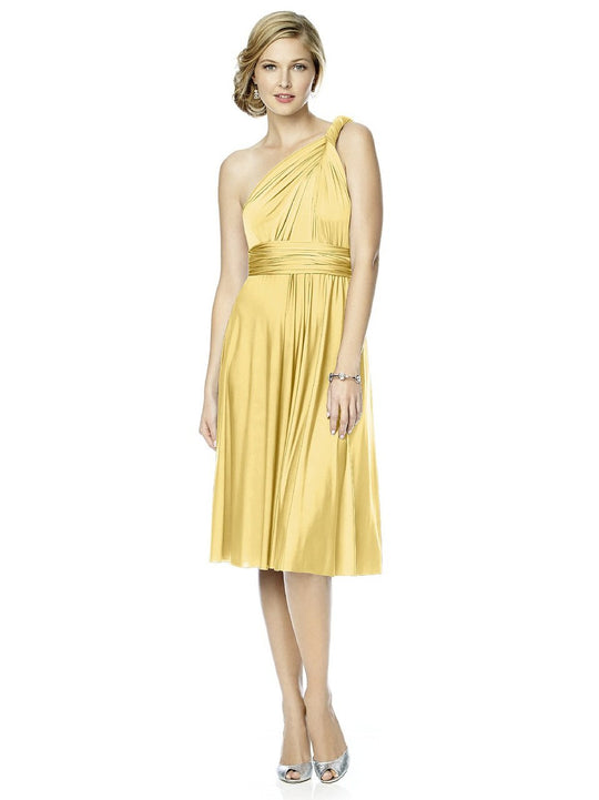 MJ-TWIST1 Dress in Buttercup