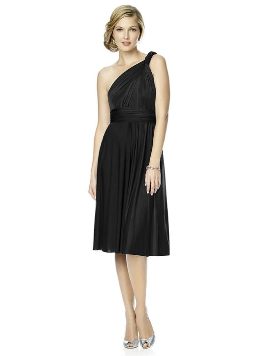 MJ-TWIST1 Dress in Black