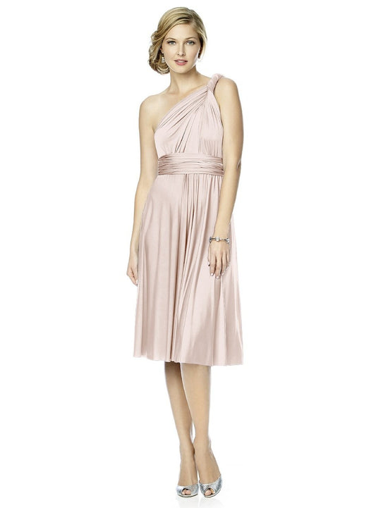 MJ-TWIST1 Dress in Blush