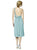 MJ-TWIST1 Dress in Canal Blue