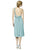 MJ-TWIST2 Dress in Canal Blue