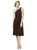 MJ-TWIST1 Dress in Espresso