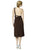 MJ-TWIST1 Dress in Espresso