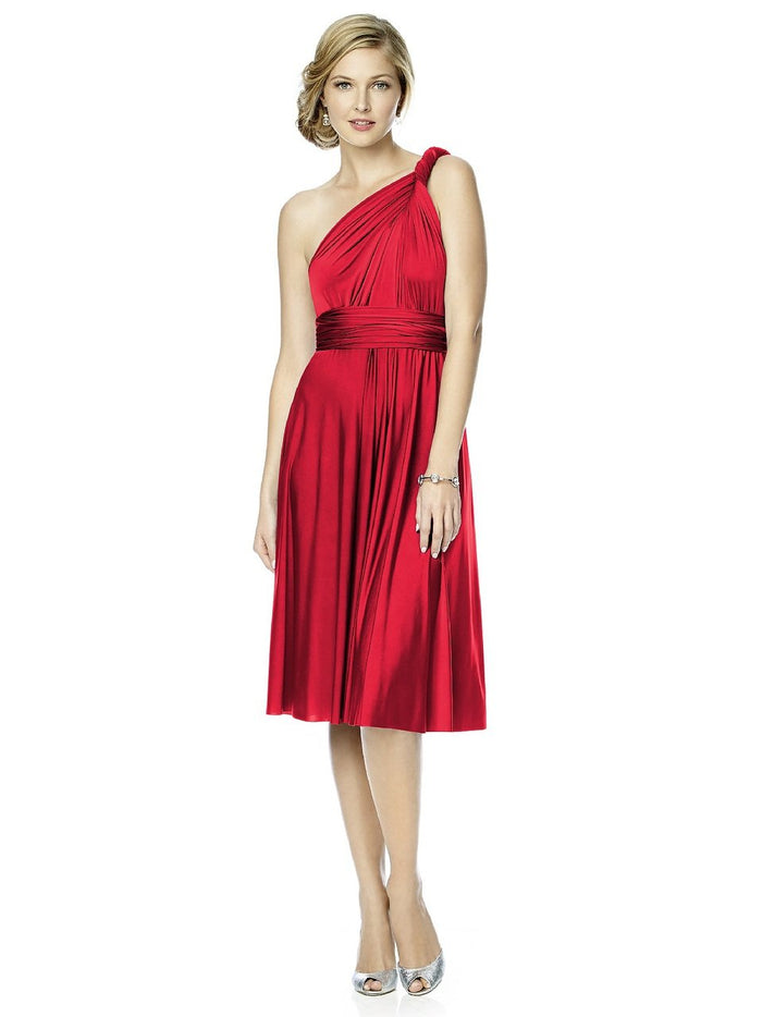 MJ-TWIST2 Dress in Flame
