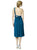 MJ-TWIST1 Dress in Ocean Blue