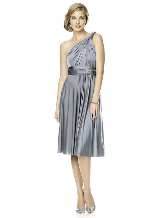 MJ-TWIST1 Dress in Platinum