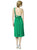 MJ-TWIST1 Dress in Pantone Emerald