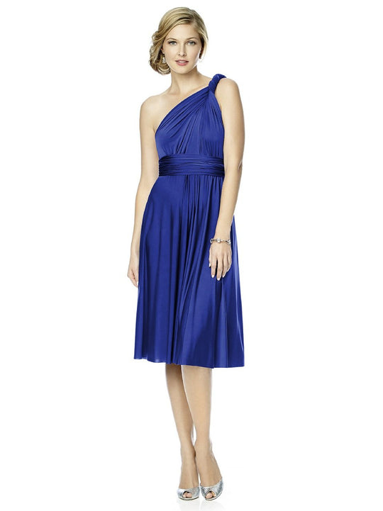 MJ-TWIST1 Dress in Sapphire