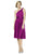 MJ-TWIST1 Dress in Persian Plum