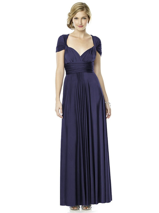 MJ-TWIST2 Dress in Amethyst