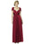 Dessy Collection - MJ-TWIST2 Twist Wrap Convertible Dress In Red