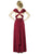 Dessy Collection - MJ-TWIST2 Twist Wrap Convertible Dress In Red