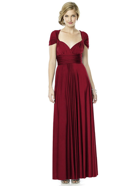 MJ-TWIST2 Dress in Claret