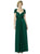 Dessy Collection - MJ-TWIST2 Twist Wrap Convertible Dress In Green