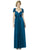 MJ-TWIST2 Dress in Ocean Blue