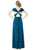 MJ-TWIST2 Dress in Ocean Blue