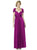 MJ-TWIST2 Dress in Persian Plum