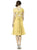 LUXTWIST1 Dress in Buttercup