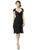 LUXTWIST1 Dress in Black